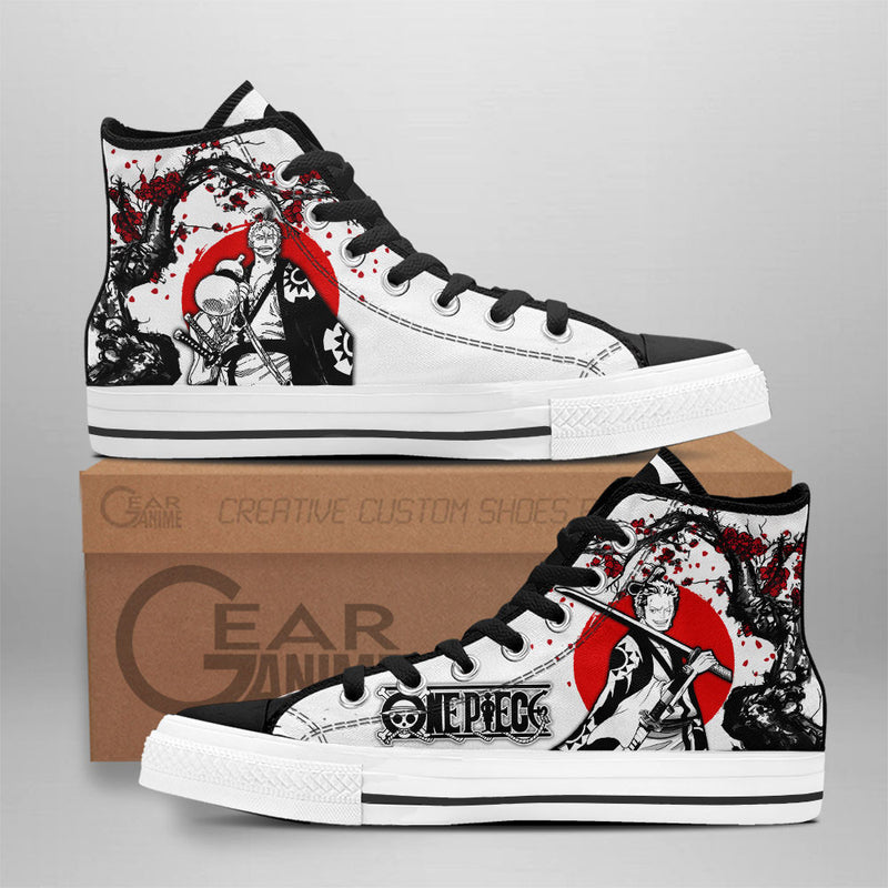 Zoro Wano Arc High Top Shoes Japan