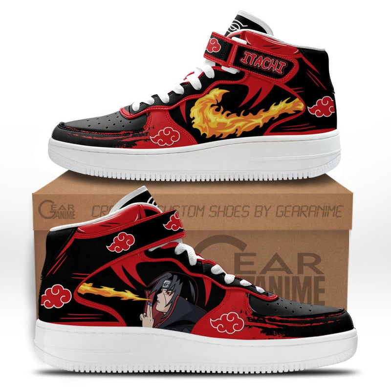 Itachi Uchiha Katon Air Mid Shoes MN2203