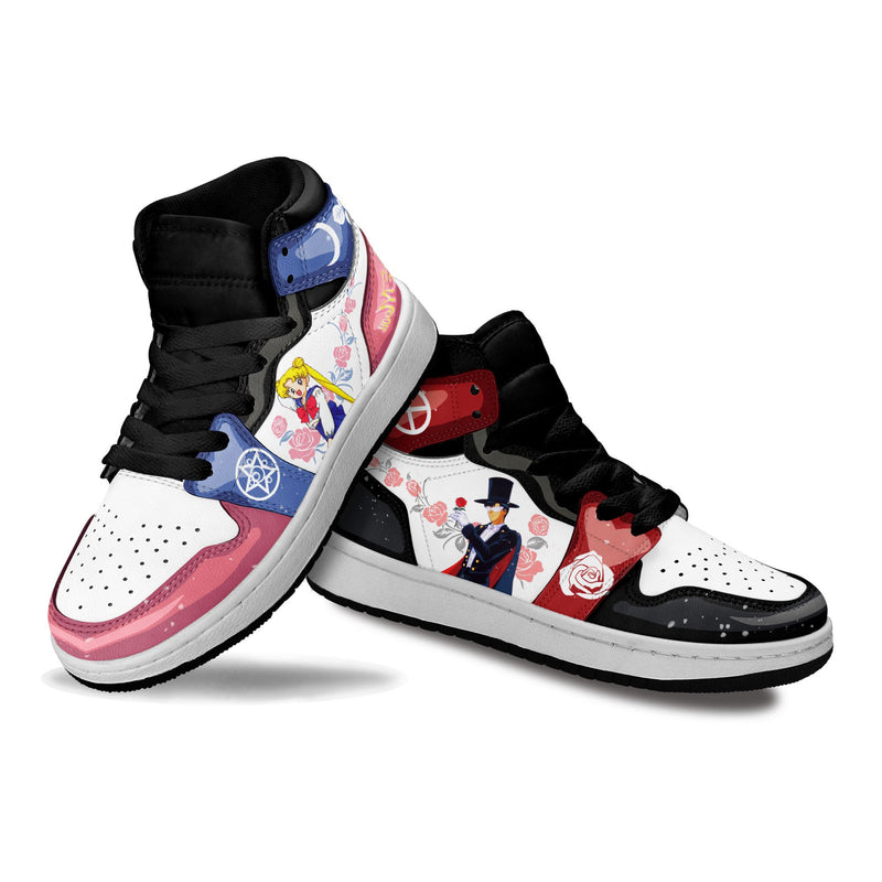 Tuxedo Mask Usagi Tsukino Moon Kids Sneakers MV0701