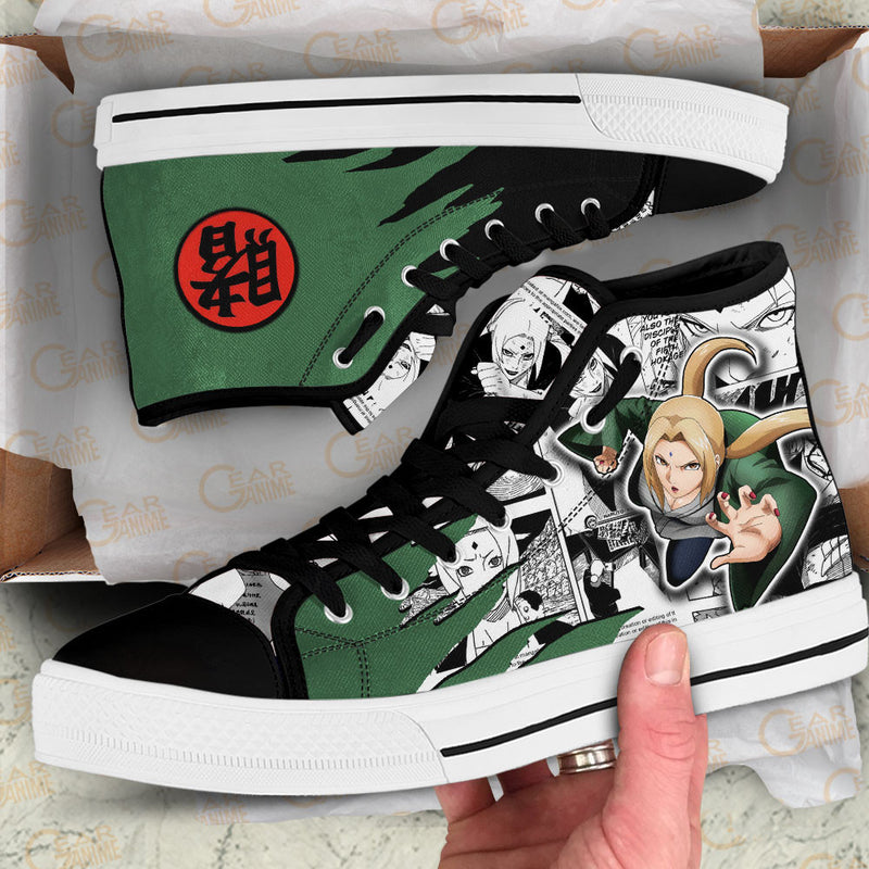 Tsunade High Top Shoes