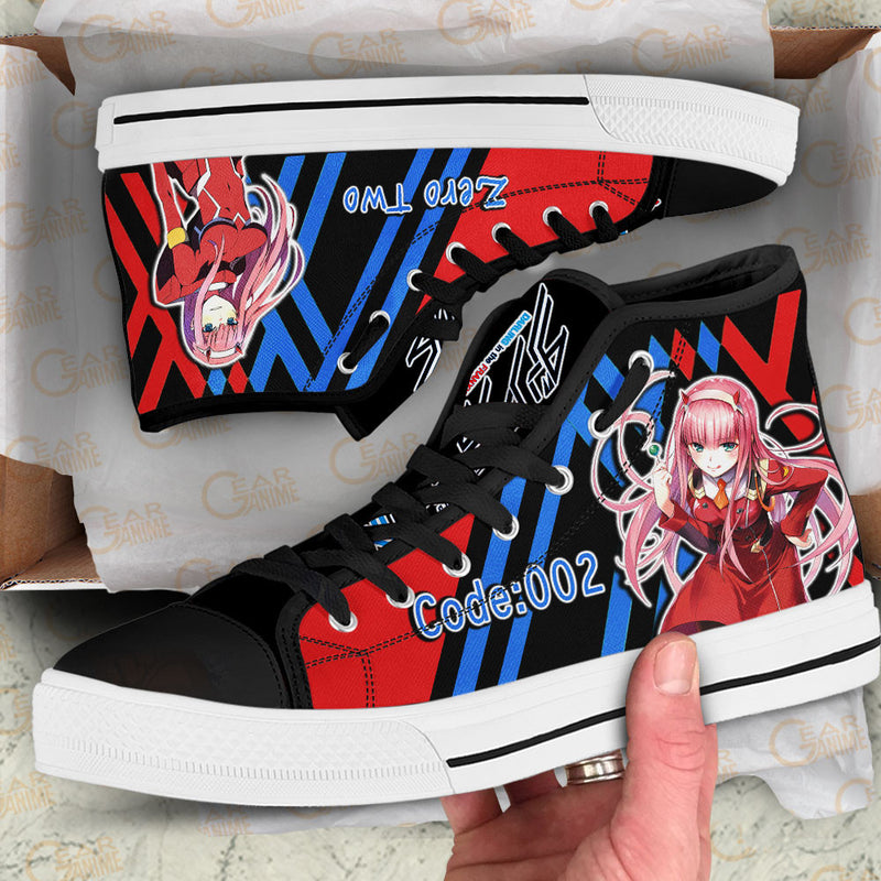 Zero Two Code 002 High Top Shoes