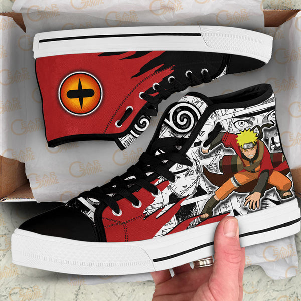 Uzumaki Sage High Top Shoes