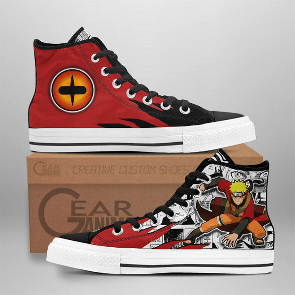 Uzumaki Sage High Top Shoes