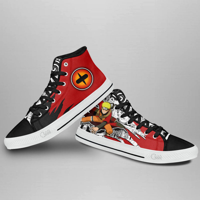 Uzumaki Sage High Top Shoes