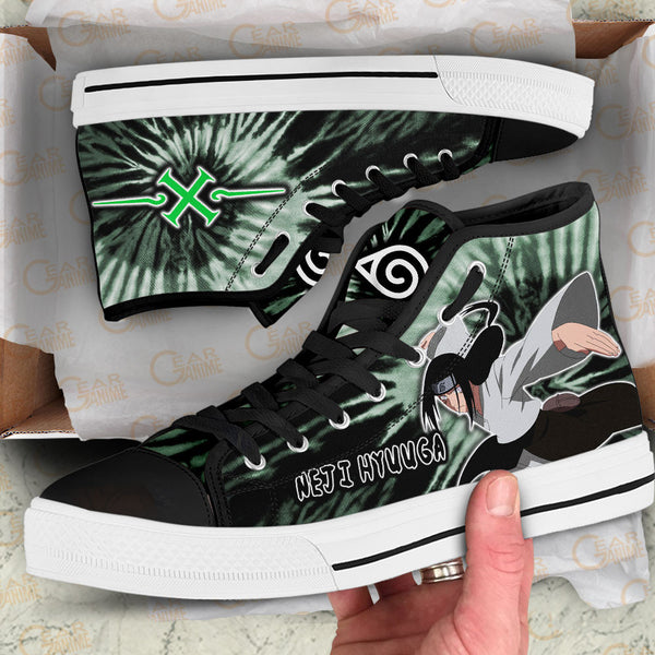 Neji Hyuuga High Top Shoes NTT090