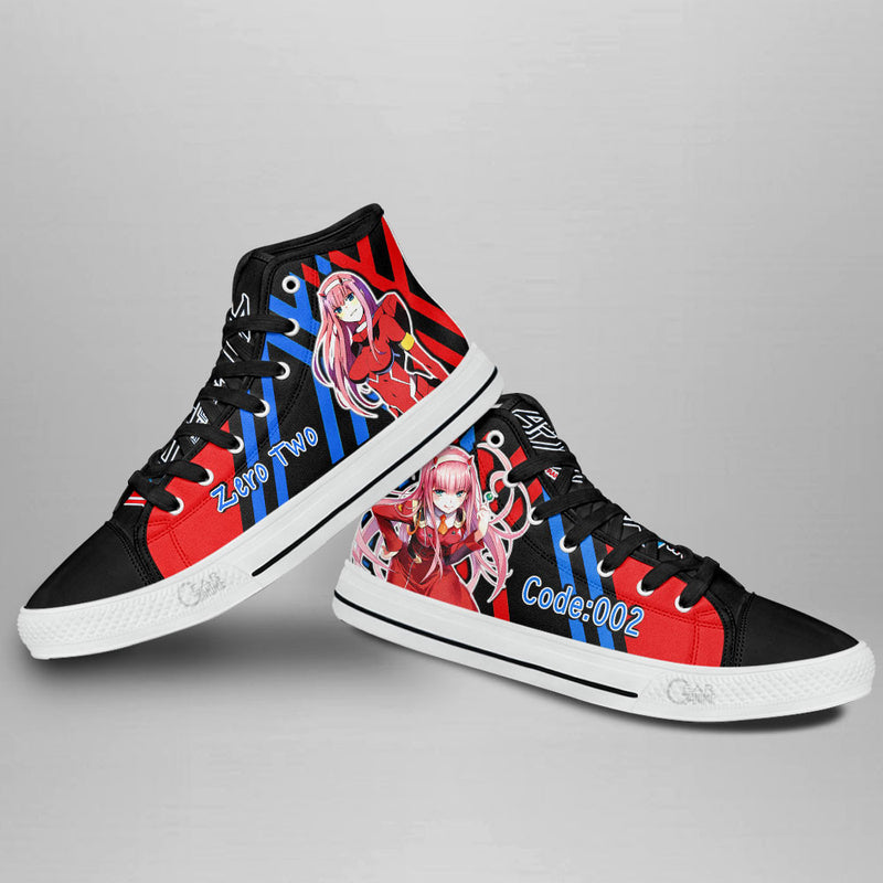 Zero Two Code 002 High Top Shoes