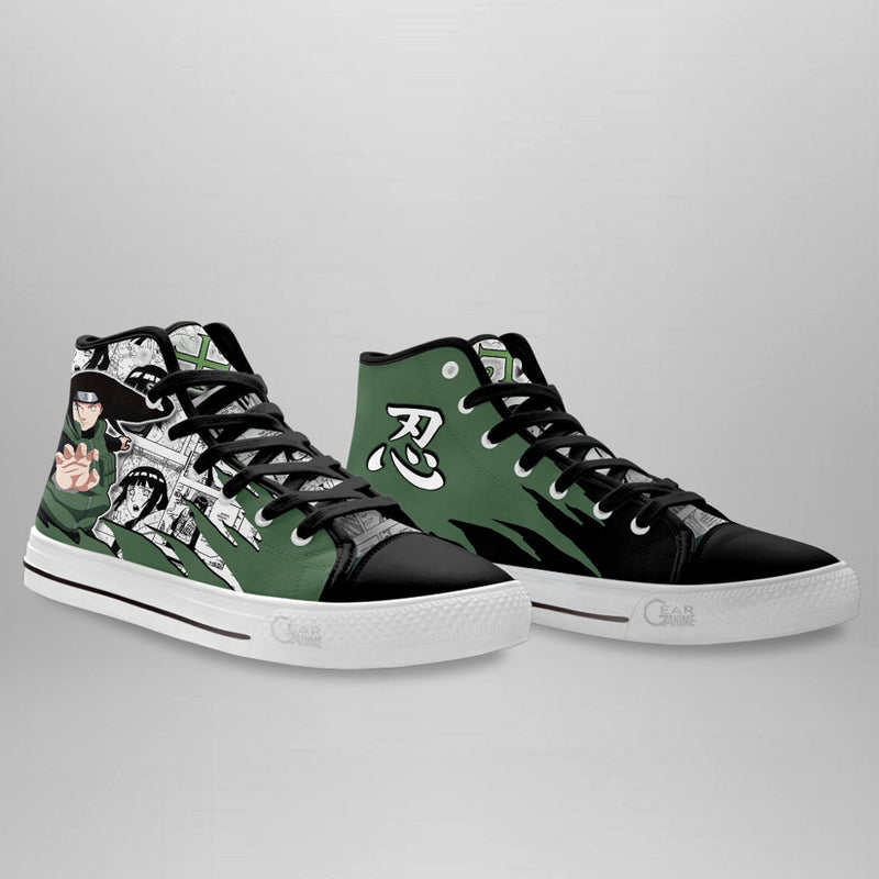 Neji Hyuga High Top Shoes