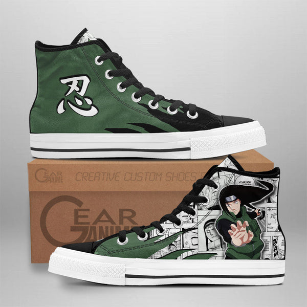 Neji Hyuga High Top Shoes