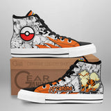 Arcanine High Top Shoes