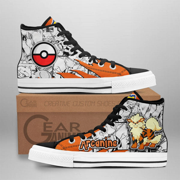 Arcanine High Top Shoes