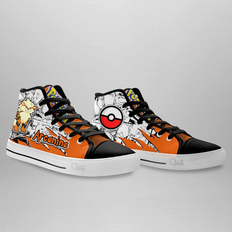 Arcanine High Top Shoes