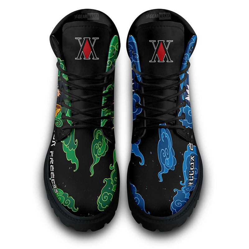 Gon and Killua Boots Shoes Anime Custom