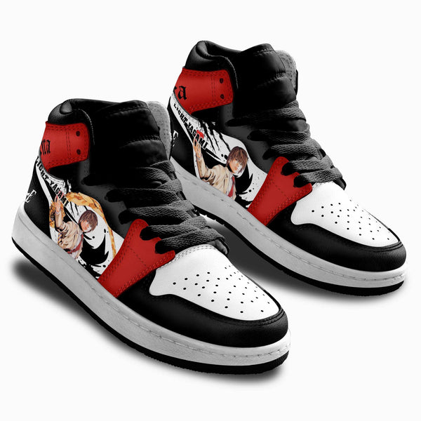 Light Yagami Kids Sneakers Dnote Shoes MV2802