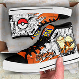 Arcanine High Top Shoes