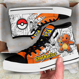 Charmander High Top Shoes