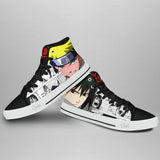 Sasuke Uchiha and Uzumaki High Top Shoes