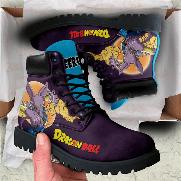 Beerus Boots Shoes Anime Custom PT3108