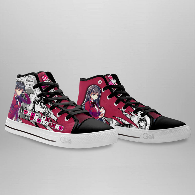 Suzune Horikita High Top Shoes