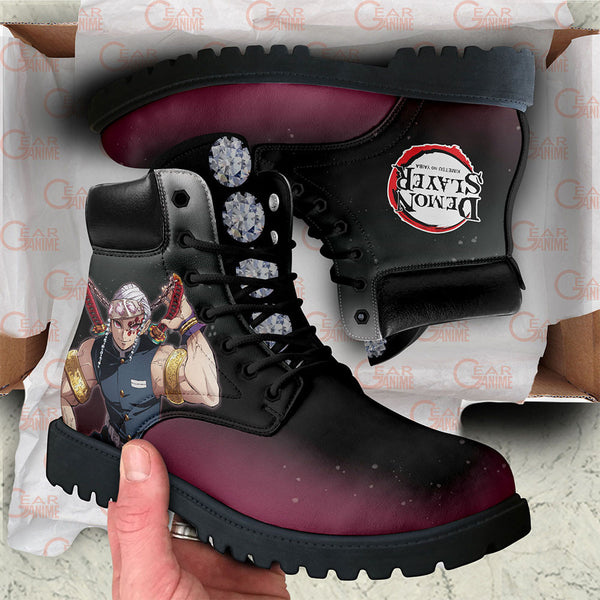 Tengen Uzui Boots Shoes Anime Custom