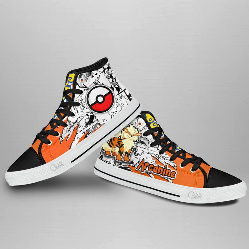 Arcanine High Top Shoes