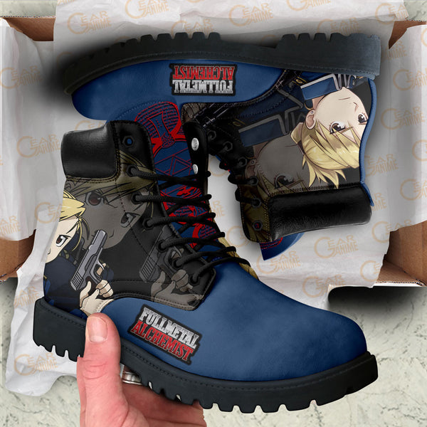 Riza Hawkeye Boots Shoes Anime Custom