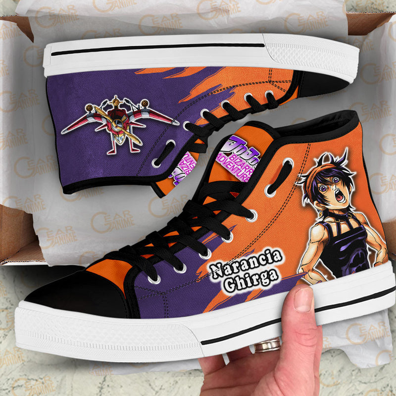 Narancia Ghirga High Top Shoes NTT291