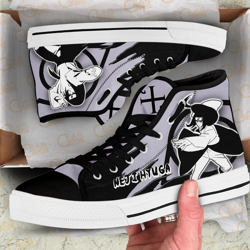 Neji Hyuga High Top Shoes NTT310