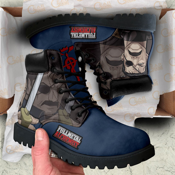 King Bradley Boots Shoes Anime Custom