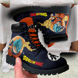 Goku Blue Boots Shoes Anime Custom PT3108