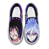 Killua and Sasuke Uchiha Slip-On Shoes NTT210