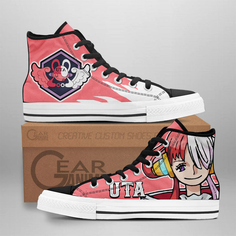 Uta High Top Shoes Red Shoes NTT260