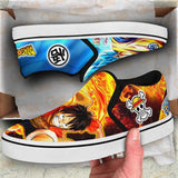 Goku and Luffy Slip-On Shoes NTT210