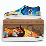 Goku and Luffy Slip-On Shoes NTT210