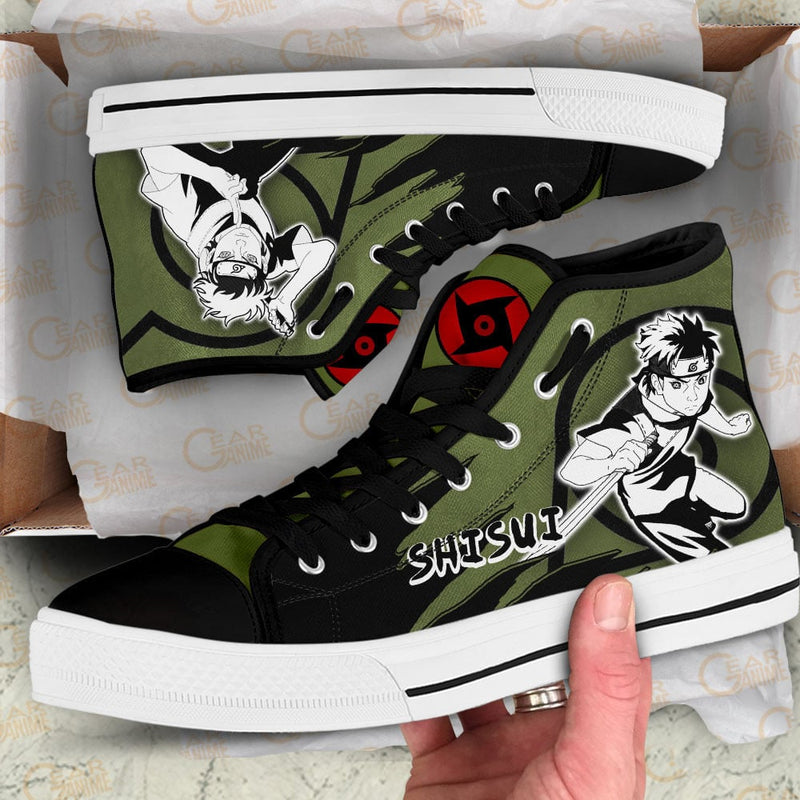 Shisui Uchiha High Top Shoes NTT310