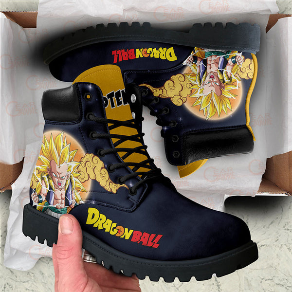 Gotenks Super Saiyan 3 Boots Shoes Anime Custom PT3108