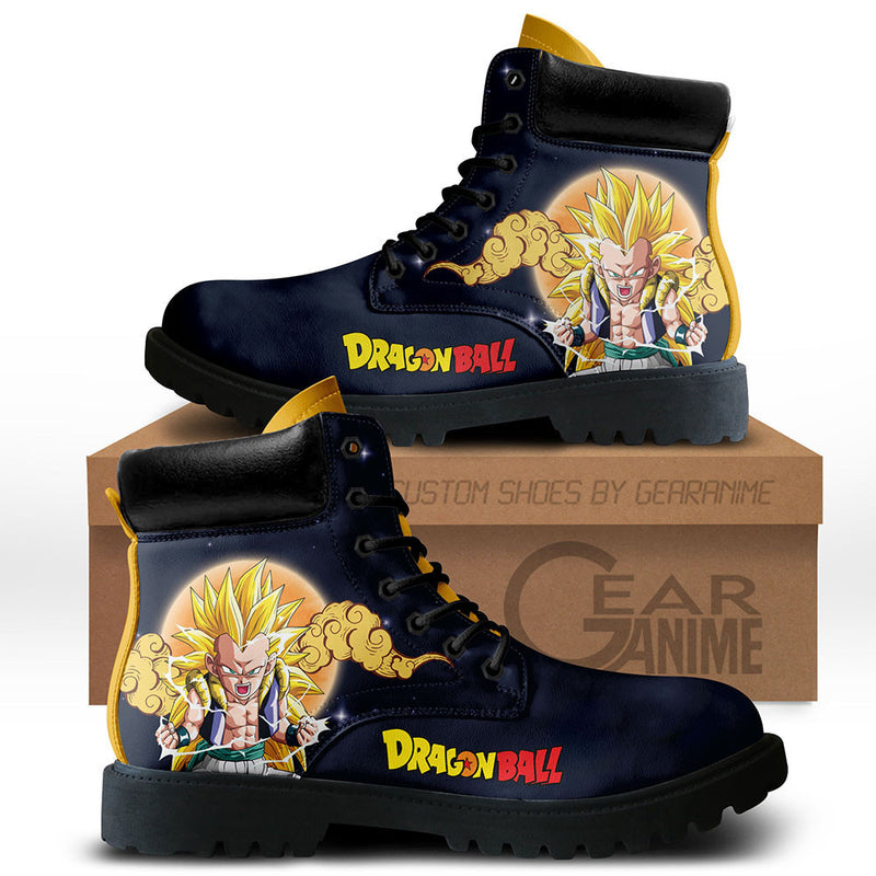 Gotenks Super Saiyan 3 Boots Shoes Anime Custom PT3108