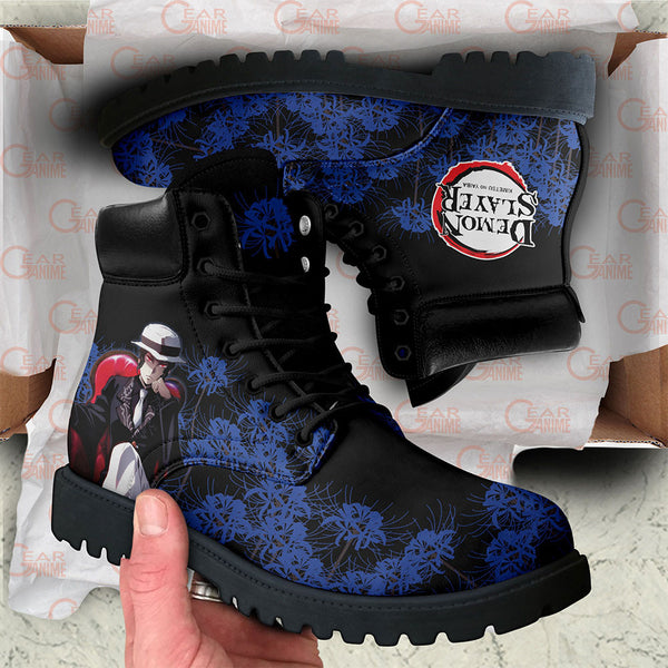 Muzan Kibutsuji Boots Shoes Anime Custom