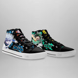 Killua and Deku High Top Shoes NTT210