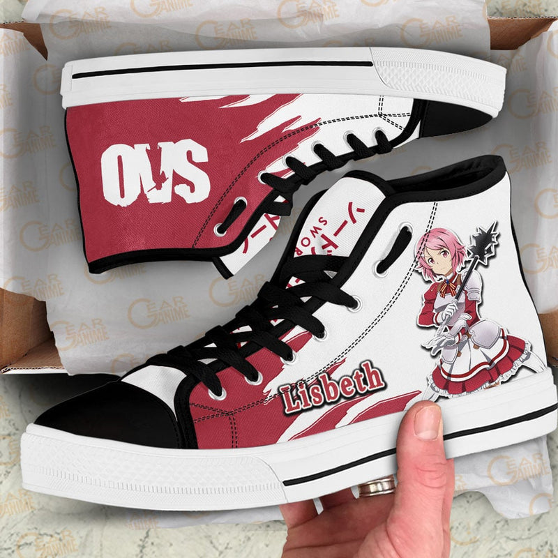 Rika Shinozaki High Top Shoes