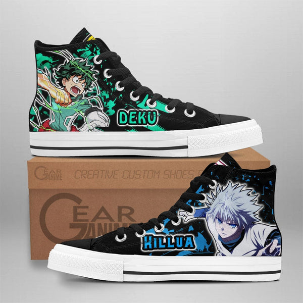 Killua and Deku High Top Shoes NTT210