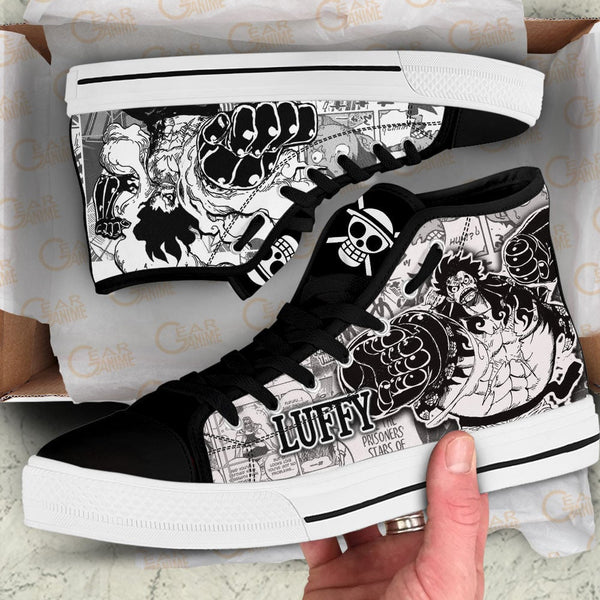 Luffy Gear 4 High Top Shoes