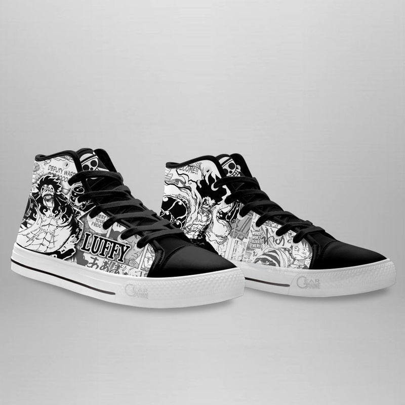 Luffy Gear 4 High Top Shoes