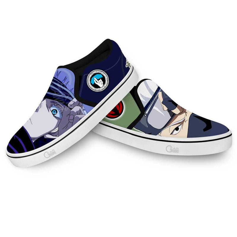 Kakashi Hatake and Satoru Gojo Slip-On Shoes NTT210