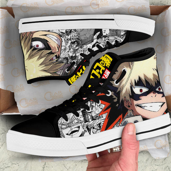 Katsuki Bakugo High Top Shoes