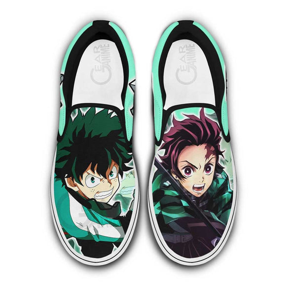 Deku and Kamado Tanjro Slip-On Shoes NTT210