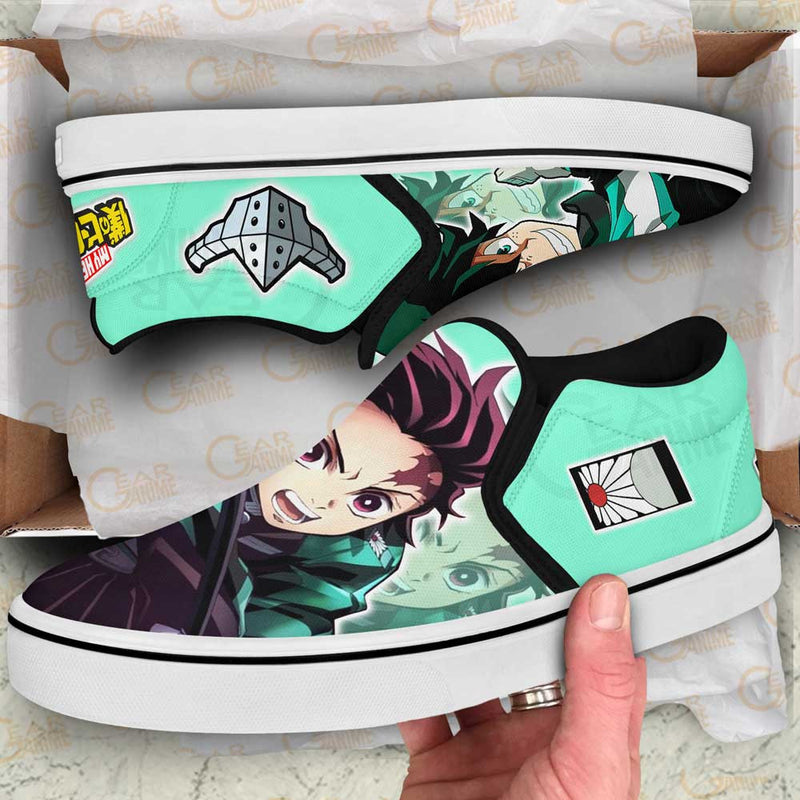 Deku and Kamado Tanjro Slip-On Shoes NTT210