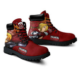 Edward Elric Boots Shoes Anime Custom