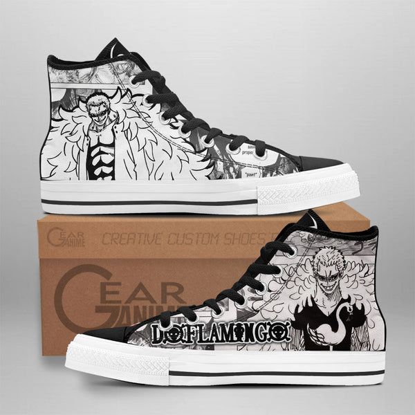 Donquixote Doflamingo High Top Shoes