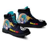 Vegeta Blue Boots Shoes Anime Custom PT3108