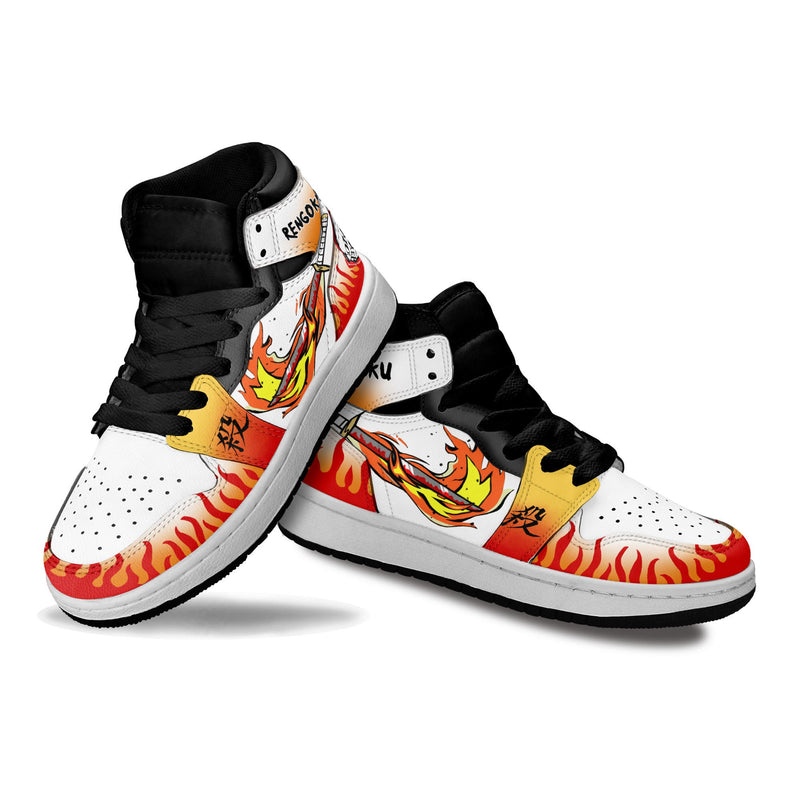 Kyojuro Rengoku Flame Breathing Kids Sneakers MV0103